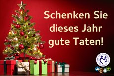 Schenken Sie gute Taten